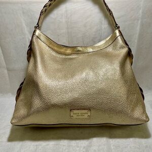 Kate Spade Metallic Gold Hobo/Shoulder Bag